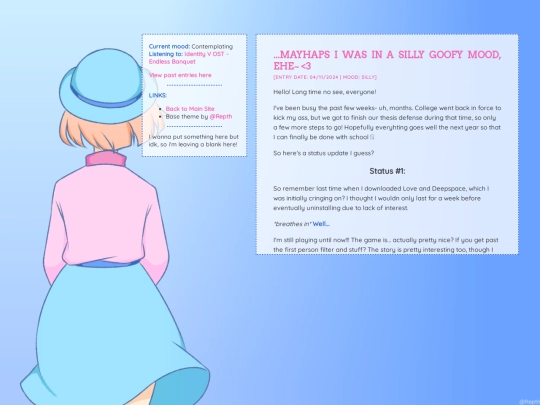 pages/blog screenshot
