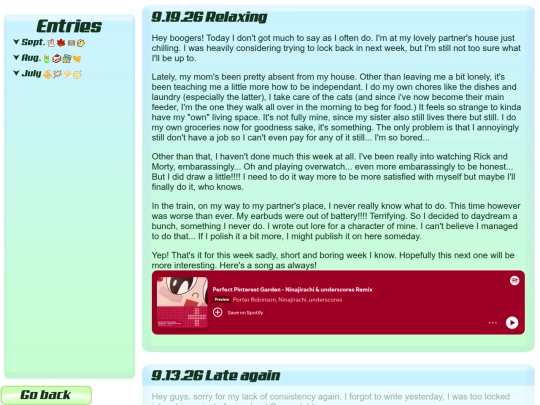 blog screenshot