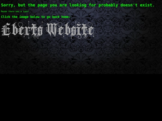 not_found screenshot