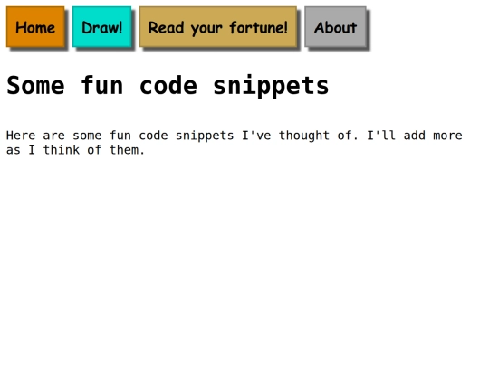 snippets screenshot