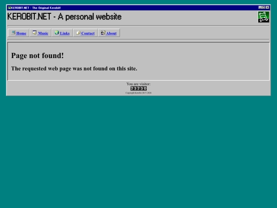not_found screenshot