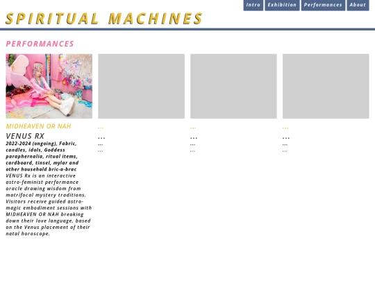 performance screenshot