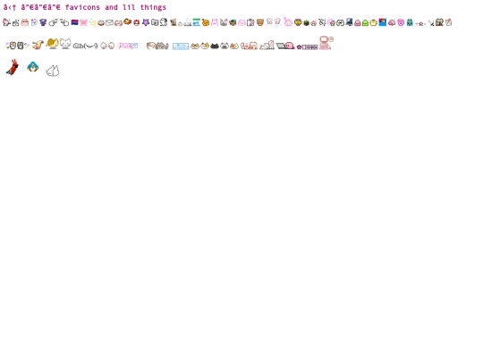 favicons screenshot