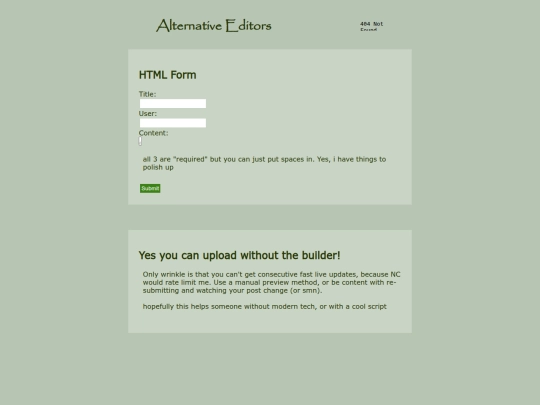 build/alternative-editors screenshot