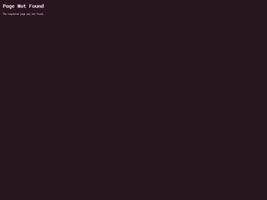 not_found screenshot