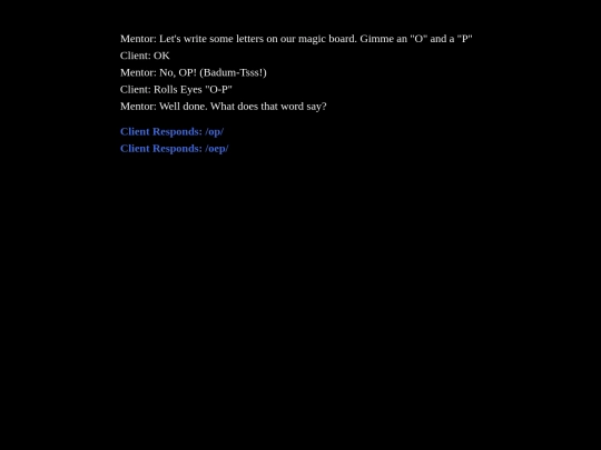 Assisted Self-Correction screenshot