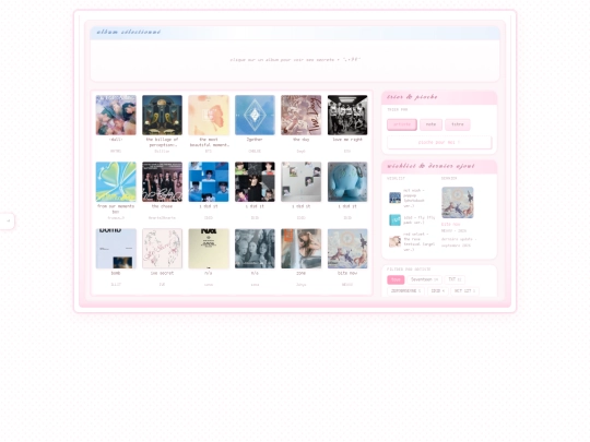 albums screenshot