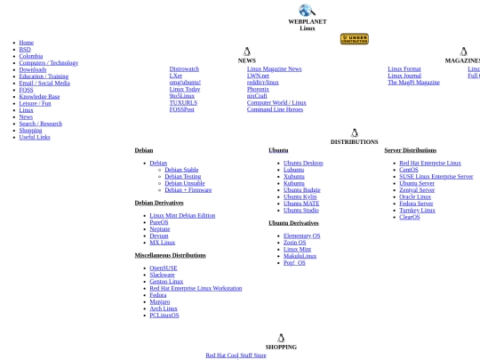 Linux screenshot