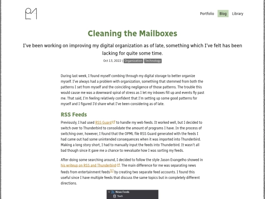 blog/cleaning-the-mailboxes screenshot