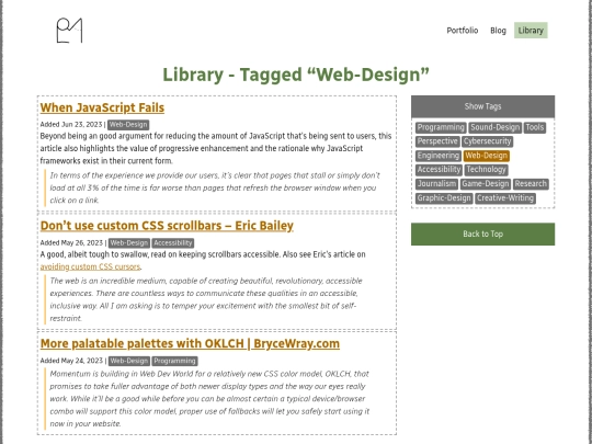 library/tags/web-design screenshot