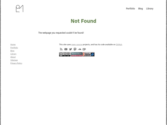 not_found screenshot