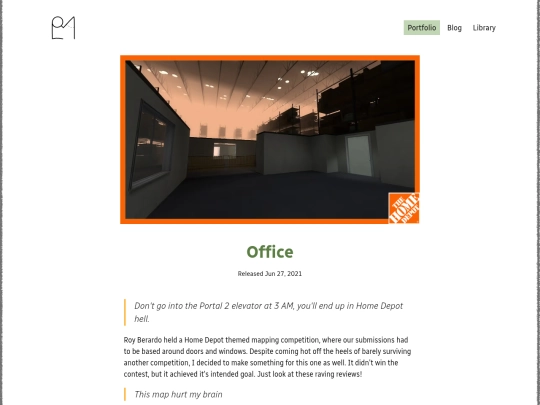 portfolio/office screenshot