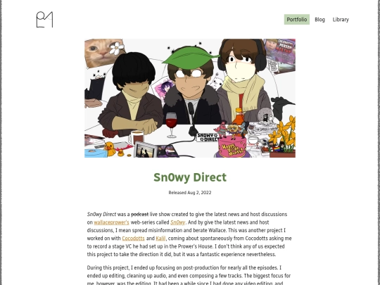 portfolio/sn0wy-direct screenshot