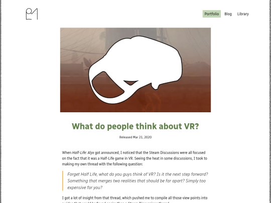 portfolio/what-do-people-think-about-vr screenshot
