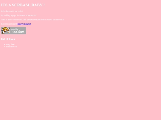 index screenshot