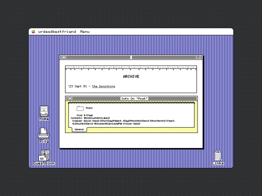 blog screenshot