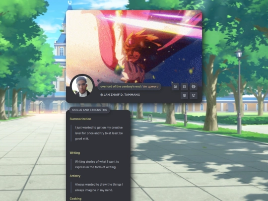projects screenshot