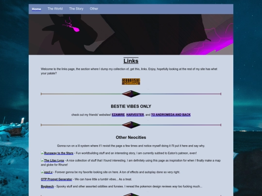 Other/links screenshot