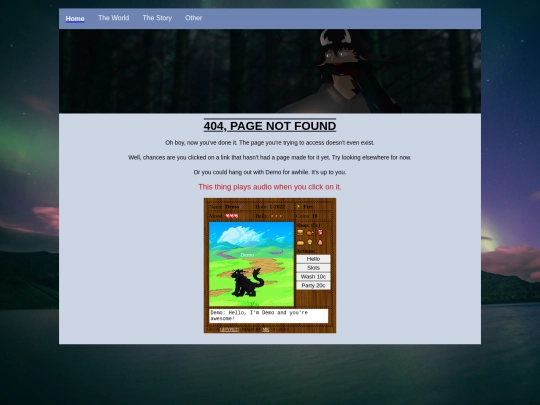 not_found screenshot