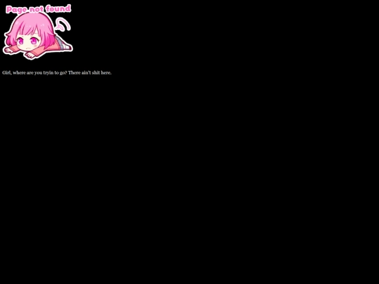 not_found screenshot