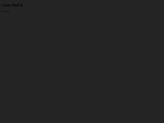 not_found screenshot