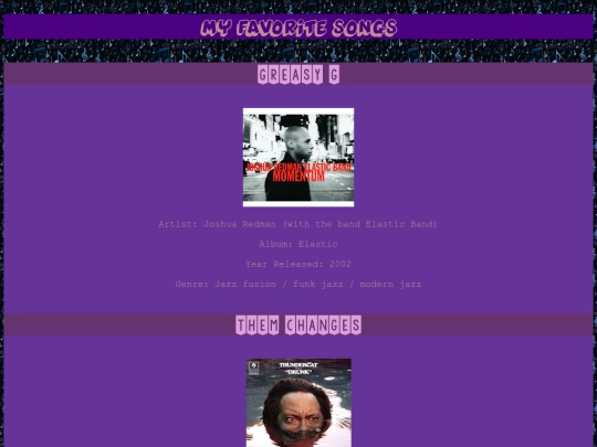 songs screenshot