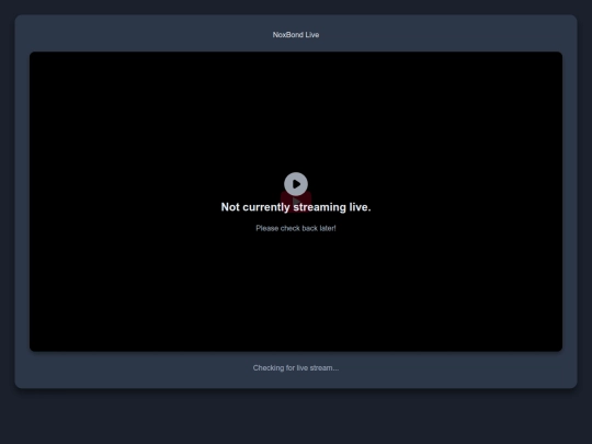 live screenshot