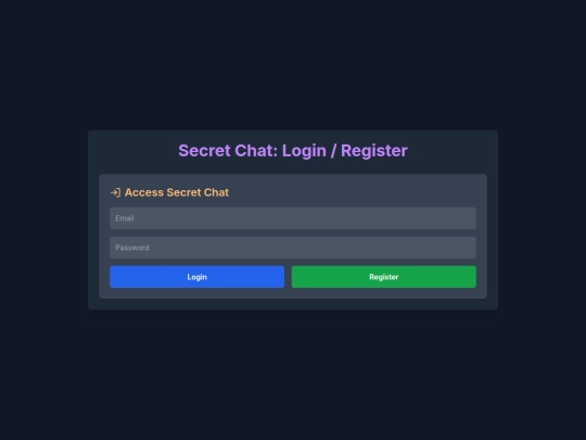 secretchat screenshot