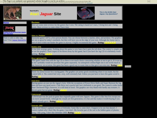 reviews screenshot