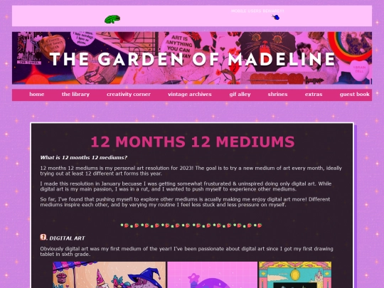 pages/12months12mediums screenshot