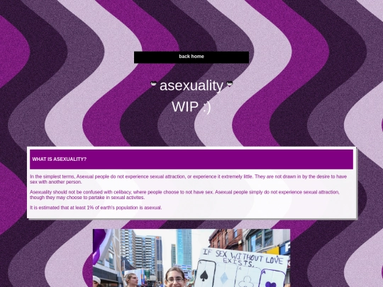 pages/asexuality screenshot