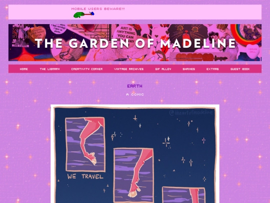 pages/earthcomic screenshot