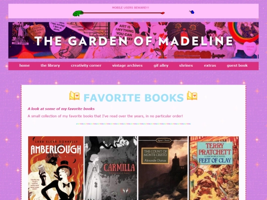pages/favoritebooks screenshot