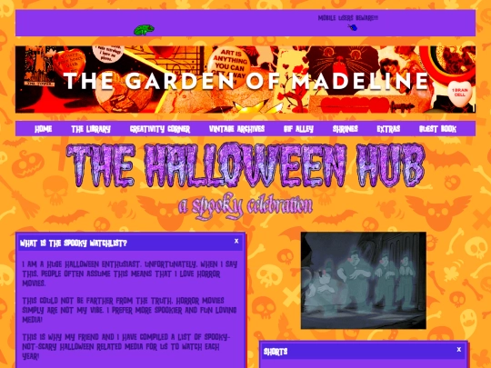 pages/halloweenwatchlist screenshot
