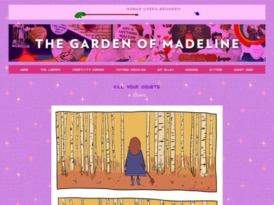 pages/killyourdoubtscomic screenshot