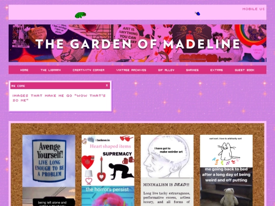 pages/mecore screenshot