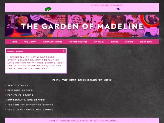 pages/vintagestamps screenshot