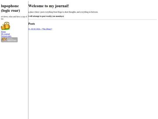journal screenshot