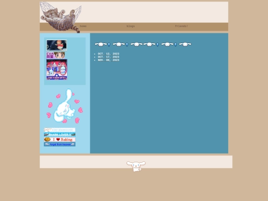 blog screenshot