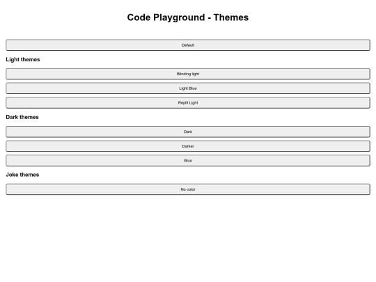 projects/CODE-Playground/themes screenshot