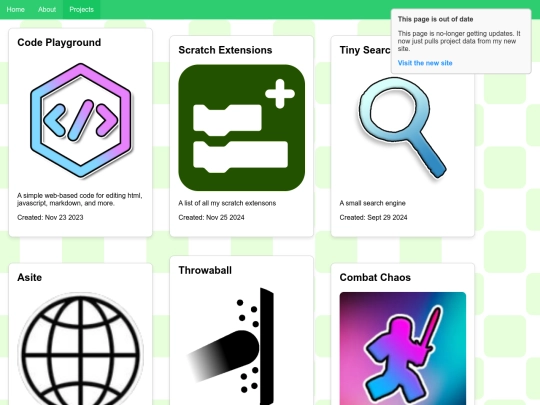 projects screenshot