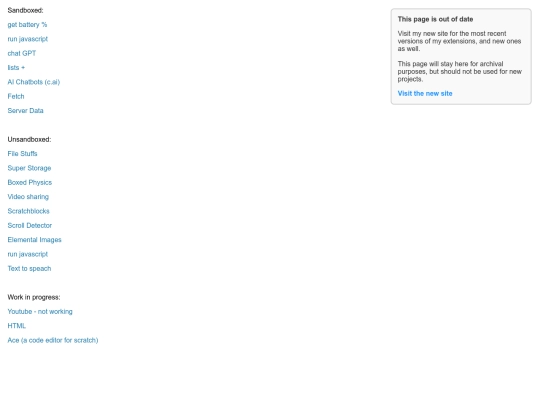 projects/scratch/extensions/my-extensions screenshot