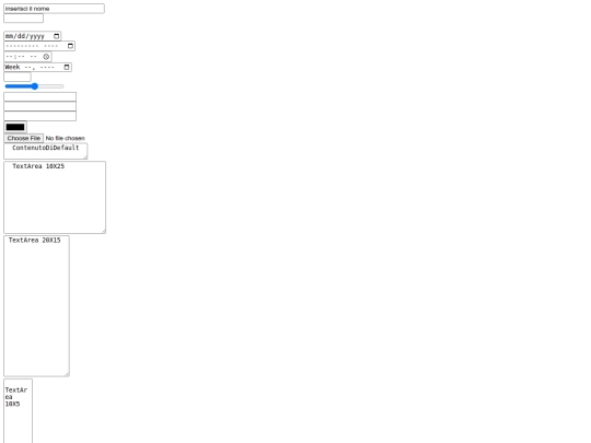 PAGINE/moduli screenshot