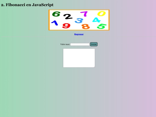 fibonacci screenshot