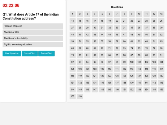 Test_Series/ArticlesofIndianConstitution screenshot