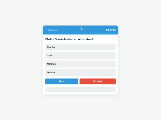 UPSC Memory Quiz/Dams screenshot