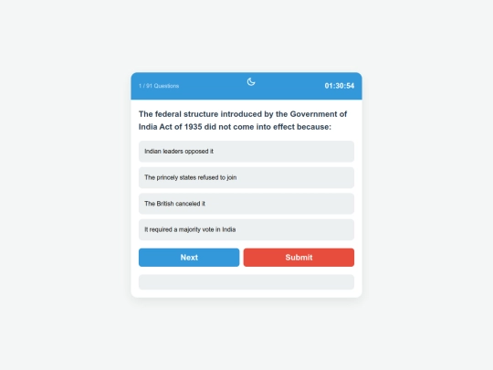 UPSC Memory Quiz/PolityBackground screenshot