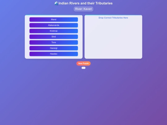 UPSC Memory Quiz/Rivers screenshot