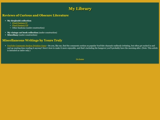 library screenshot