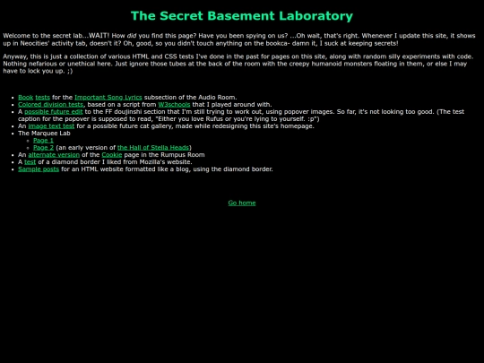 test screenshot